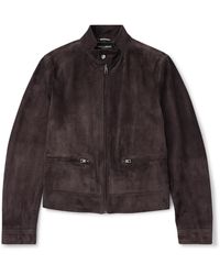 Dolce & Gabbana - Suede Jacket - Lyst
