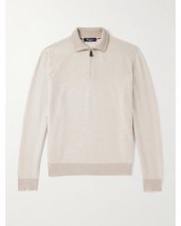 Loro Piana - Roadster Cashmere Half-zip Sweater - Lyst