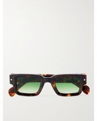 sato - Cervantes Square-frame Tortoiseshell Acetate Sunglasses - Lyst