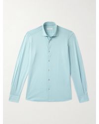 Boglioli - Cotton-jersey Shirt - Lyst
