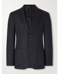 Sunspel - Wool And Cashmere-Blend Flannel Suit Jacket - Lyst