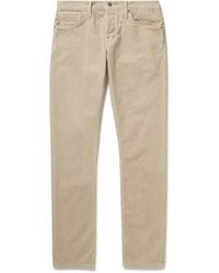 Tom Ford - 12 Waves Cord Slim-fit Cotton-blend Corduroy Trousers - Lyst