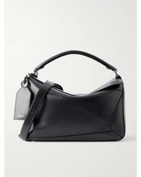 Loewe - Puzzle Featherlight Large Leather Messenger Bag - Lyst