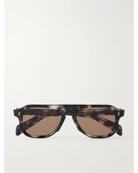Cutler and Gross - Gr14 Aviator-Style Acetate Sunglasses - Lyst