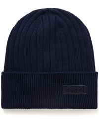 Gucci - Rib Knit Wool Hat, Wool - Lyst