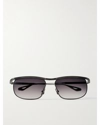 Jacques Marie Mage - Melville Rectangular-Frame Beta Titanium Sunglasses - Lyst