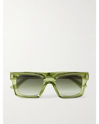 Cutler and Gross - 1386 Square-Frame Acetate Sunglasses - Lyst