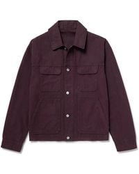 MR P. - Organic Cotton-Canvas Chore Jacket - Lyst