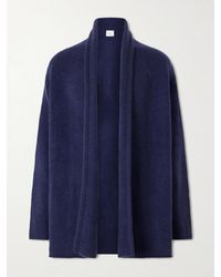 The Elder Statesman - Italy Smoking Shawl-Collar Cashmere Cardigan - Lyst