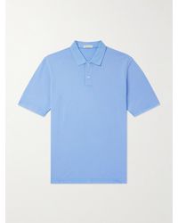 Peter Millar - Sunrise Polohemd aus Baumwoll-Piqué in Stückfärbung - Lyst