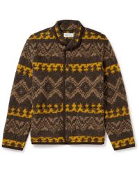 Universal Works - Fair Isle Wool-blend Jacket - Lyst