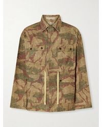 MANAAKI - Niha Camouflage-Print Denim Jacket - Lyst