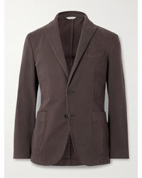Boglioli - Cotton-blend Twill Suit Jacket - Lyst