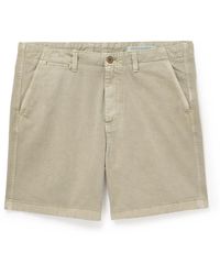 Outerknown - Nomad Straight-leg Organic Cotton-twill Chino Shorts - Lyst