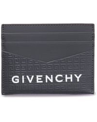 Givenchy - Logo-embossed Leather Cardholder - Lyst