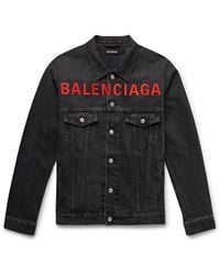 embroidered denim jacket mens