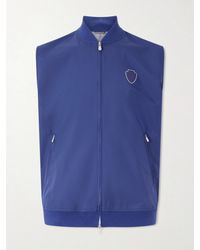 Brunello Cucinelli - Logo-Appliquéd Tech-Shell Gilet - Lyst