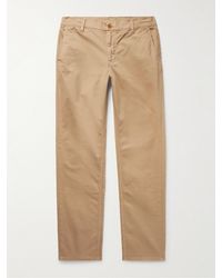 Nudie Jeans - Easy Alvin Slim-fit Cotton-blend Chinos - Lyst