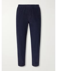 Folk - Drawcord Assembly Straight-Leg Brushed Cotton Trousers - Lyst
