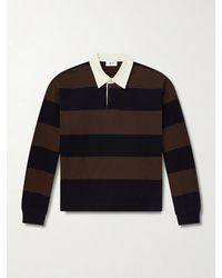 NN07 - David 30043 Striped Organic Cotton Polo Shirt - Lyst