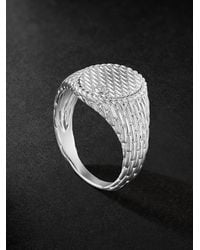 Yvonne Léon - White Gold Diamond Ring - Lyst