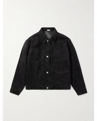 A.PRESSE - 1st Type Suede Jacket - Lyst