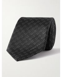 Gucci - Krawatte aus Seiden-Jacquard mit "Horsebit"-Muster - Lyst