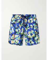 Vilebrequin - Mahina Straight-Leg Mid-Length Printed Recycled Shell Swim Shorts - Lyst