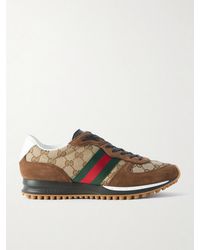 Gucci - Re-Motion Sneaker, Suede - Lyst