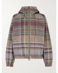 Aimé Leon Dore - Reversible Checked Shell Windbreaker Jacket - Lyst