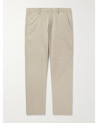 NN07 - Theo 1420 Tapered Organic Cotton-Blend Twill Chinos - Lyst