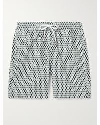 Frescobol Carioca - Futevôlei Straight-leg Long-length Printed Recycled Swim Shorts - Lyst