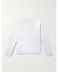 Folk - Prism Cotton-Jersey Sweatshirt - Lyst