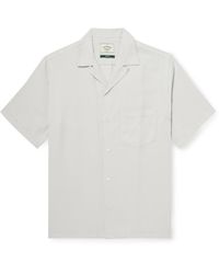 Portuguese Flannel - Dogtown Convertible-Collar Tencel Lyocell Shirt - Lyst