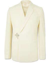 Givenchy - Slim-fit Wool And Mohair-blend Blazer - Lyst