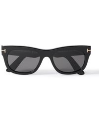 Tom Ford - Marshall Rectangular-Frame Acetate Sunglasses - Lyst