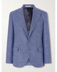Brunello Cucinelli - Wool-Blend Suit Jacket - Lyst
