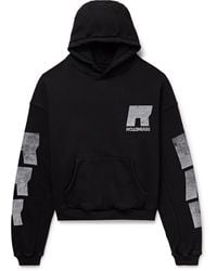 RRR123 - Heritage Cva Logo-Print Cotton-Jersey Hoodie - Lyst