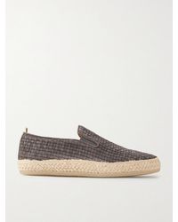 Officine Creative - Bowline 001 Woven Suede Espadrilles - Lyst