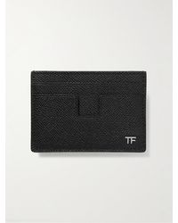 Tom Ford - Full-grain Leather Cardholder With Money Clip - Lyst