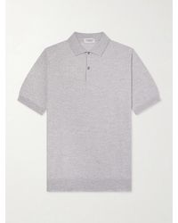 John Smedley - 14.Singular Slim-Fit Merino Wool-Piqué Polo Shirt - Lyst