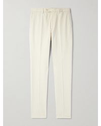 Slowear - Venezia 1951 Slim-Fit Tapered Garment-Dyed Cotton-Twill Trousers - Lyst