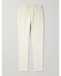 Incotex - Venezia 1951 Slim-Fit Tapered Garment-Dyed Cotton-Twill Trousers - Lyst