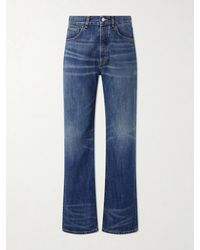 Jeanerica - Vega Straight-Leg Mid-Rise Cotton-Blend Jeans - Lyst