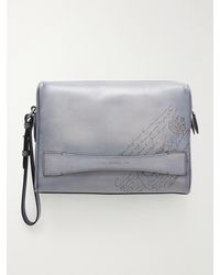 Berluti - Rosewood Neo Scritto Venezia Leather Pouch - Lyst