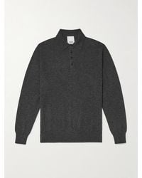 Allude - Cashmere Polo Shirt - Lyst