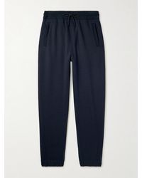 Loro Piana - Vogel Tapered Cotton And Cashmere-Blend Jersey Sweatpants - Lyst