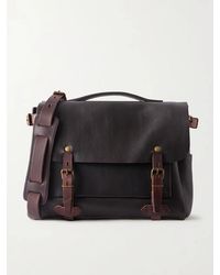 Bleu De Chauffe - Eclair Full-Grain Leather Messenger Bag - Lyst