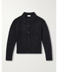 Dries Van Noten - Mora Cropped Alpaca-Blend Cardigan - Lyst