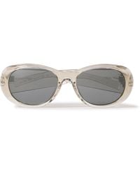 Saint Laurent - Round-Frame Acetate Sunglasses - Lyst